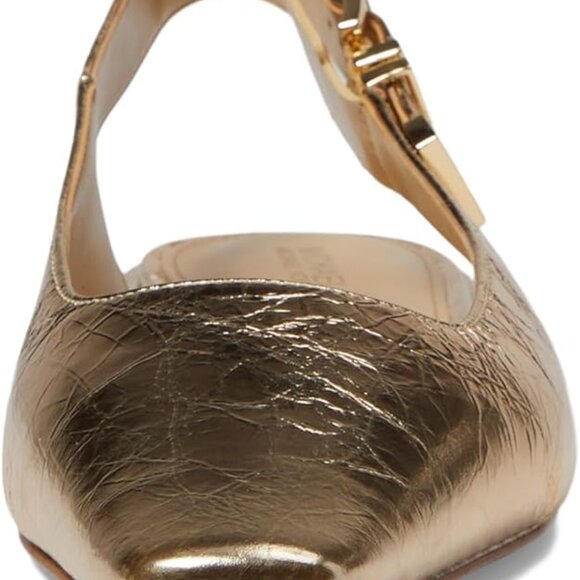 Michael Kors Darrington Leather Slingback Flats - Picture 4 of 8